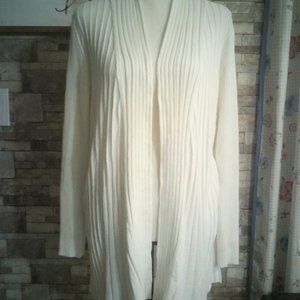 Womens White Cardigan